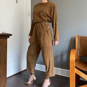 Vintage Suede Outfit ❤️